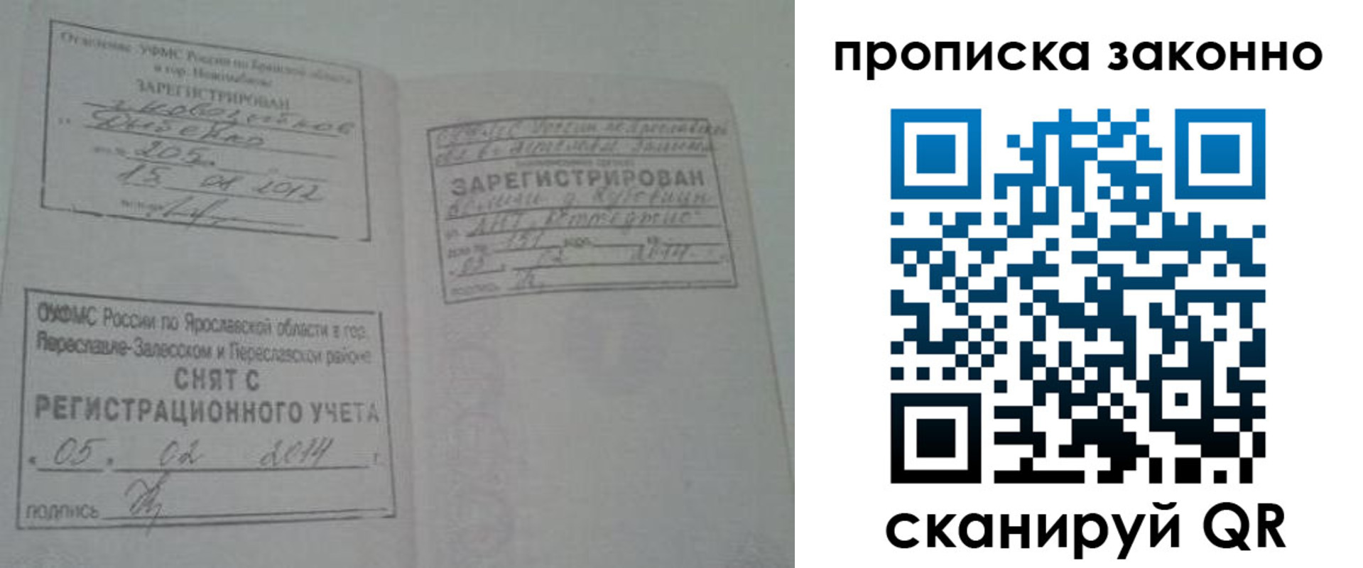 прописка для кредита в Дедовске